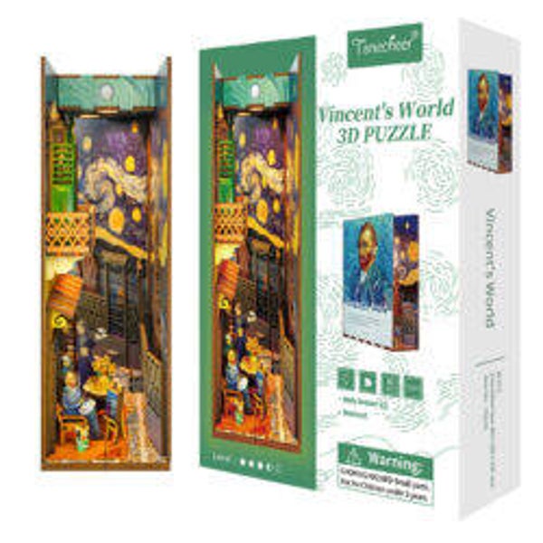 TQ113 Tonecheer Book Nook Vincent ‘s World