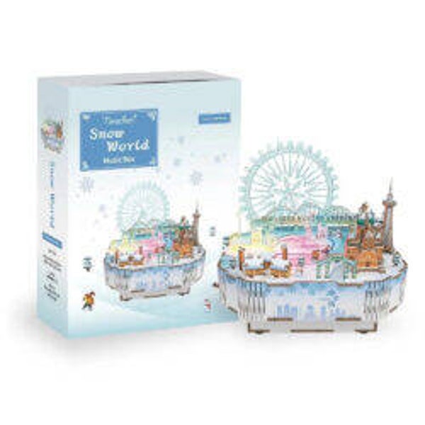 TQ071  Tonecheer Muziekdoosje Snow World