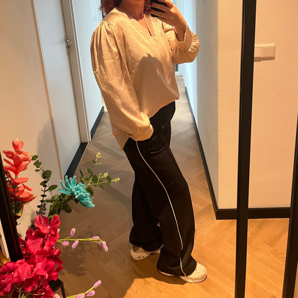 Gouden blouse