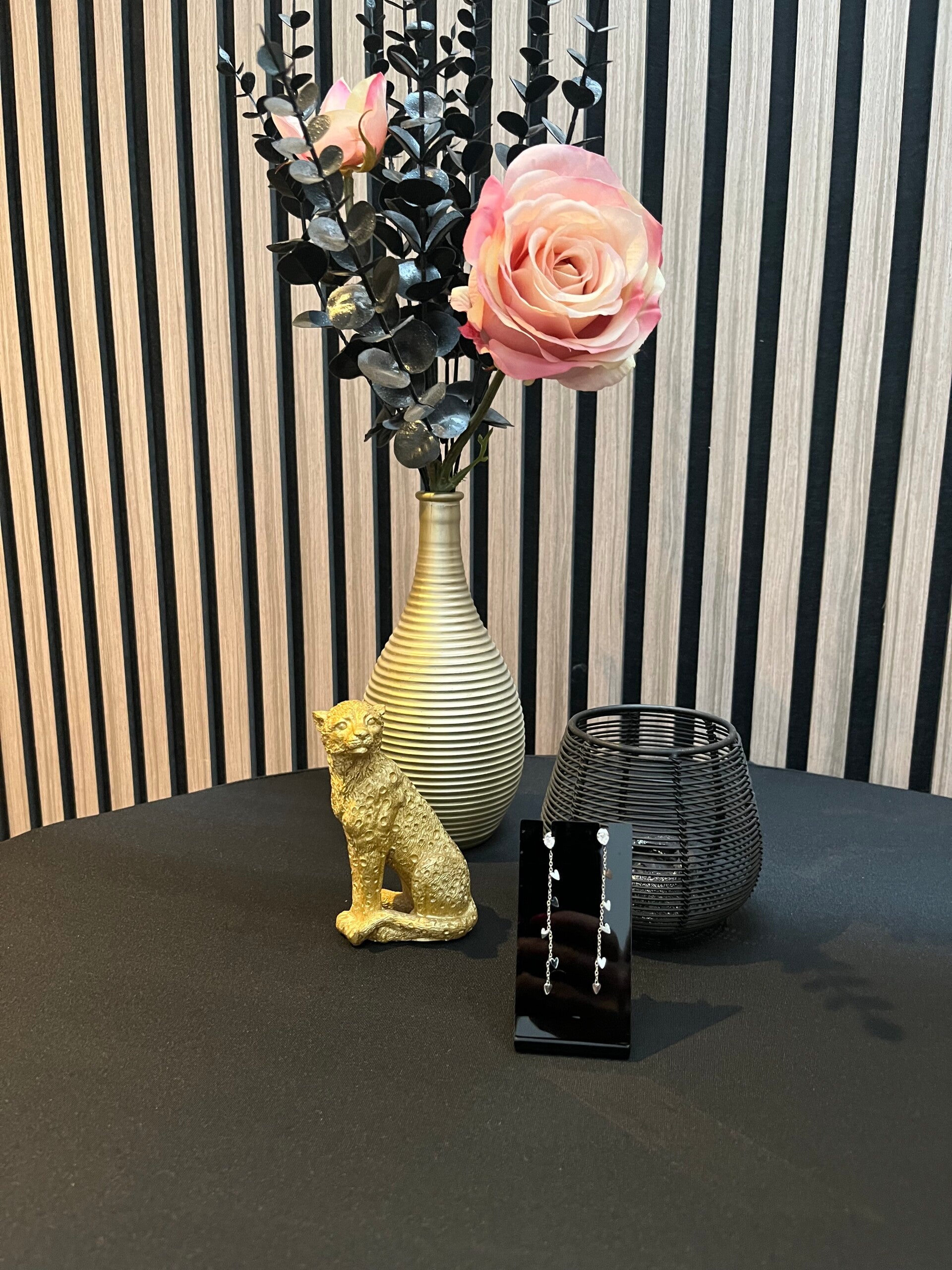 zilver hangers met hartjes 1818