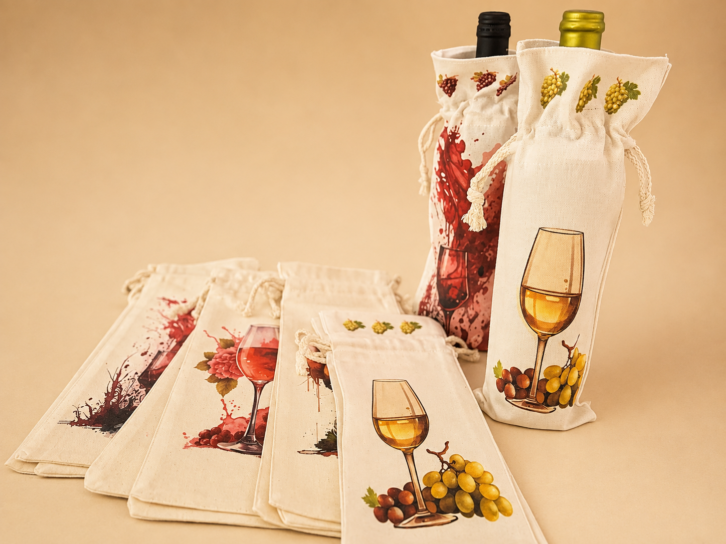 Sacs a bouteille à vin