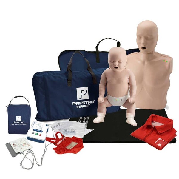 Manikin 1 adult 1 infant and aed