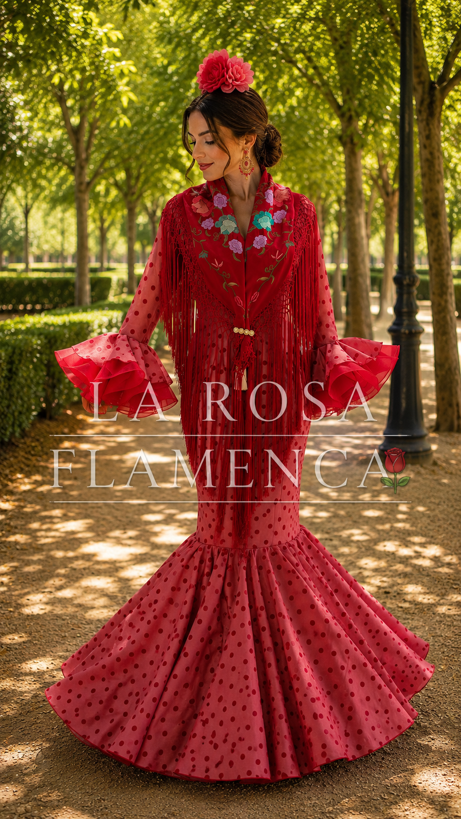 Mod. Gala volumen. Frambuesa lunar rojo