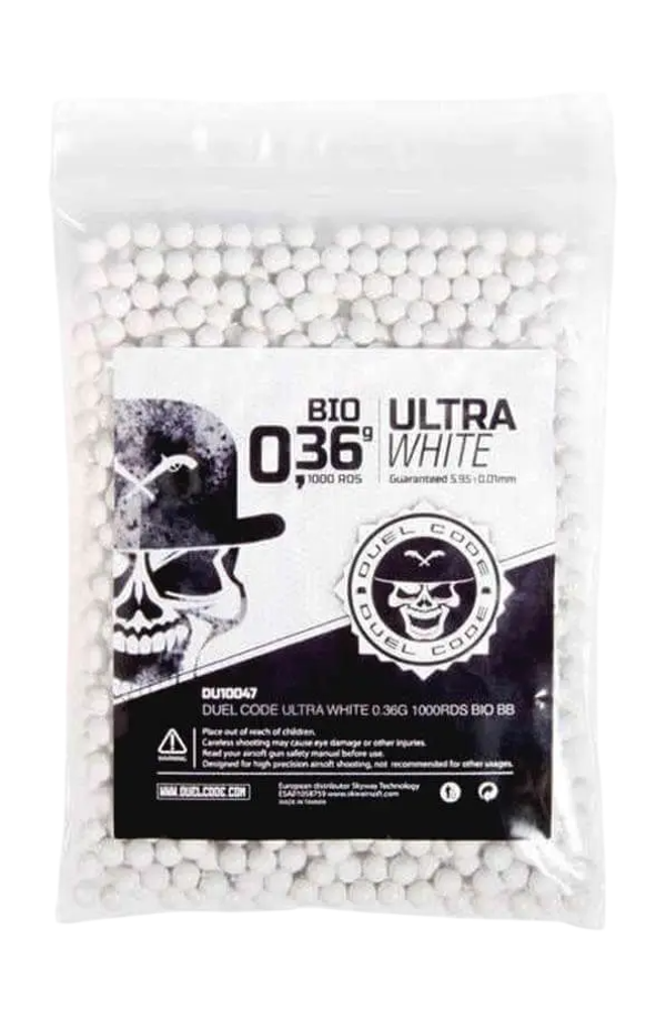 PAQUETE DE BBS 0.36 DUEL CODE 1000 BBS