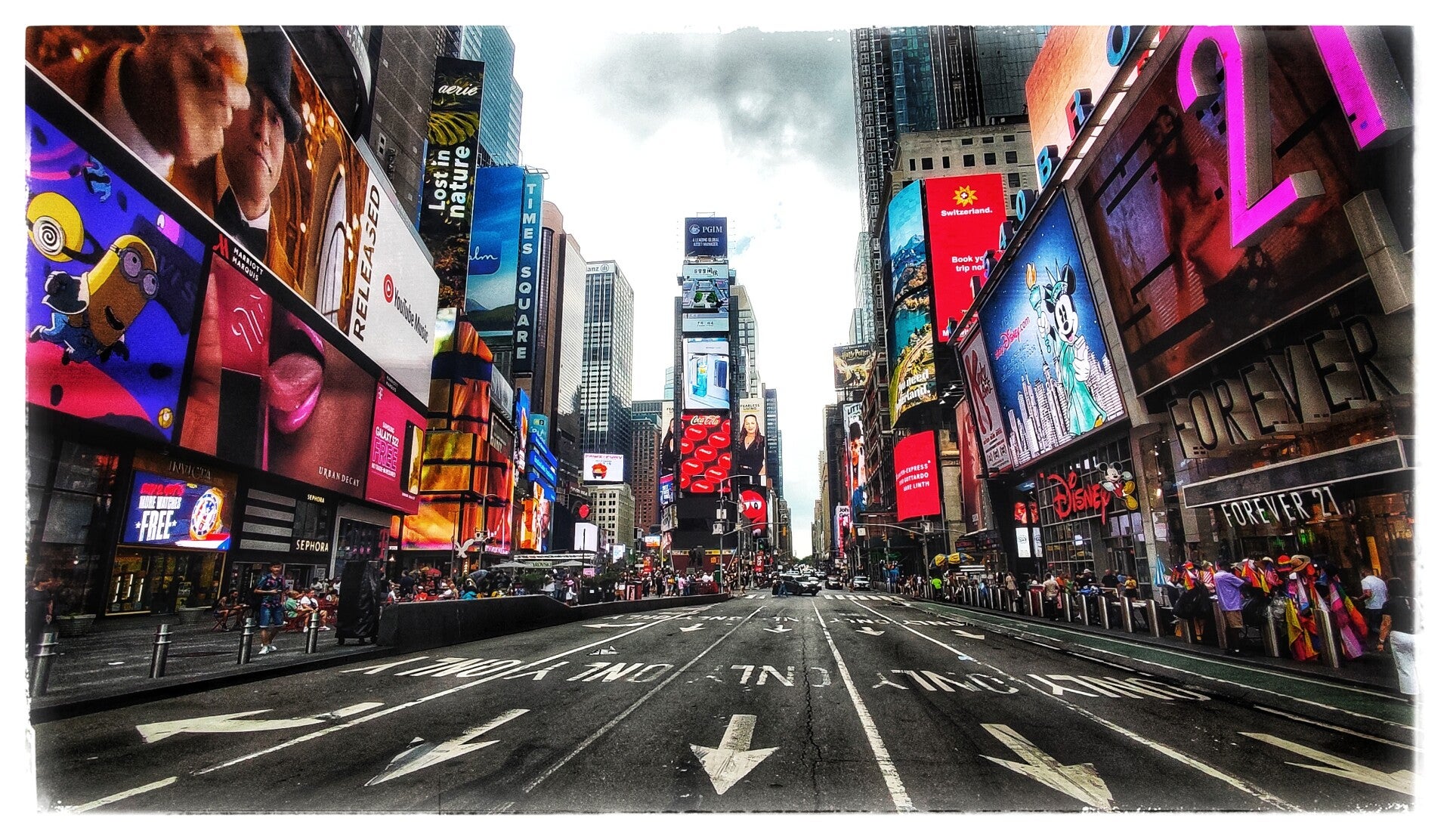 Times Square View  30x52