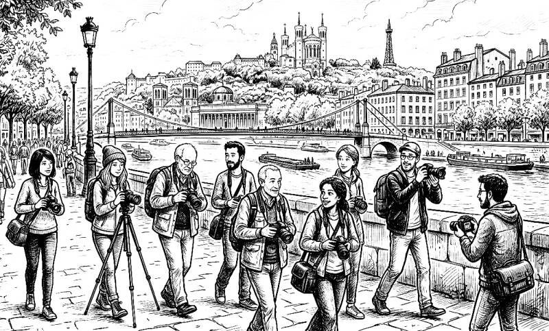sorties photo de groupe sur Lyon