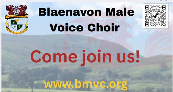 28th June 2026 7PM - Annual Concert at Blaenavon Workmen's Hall. 97 High St, Blaenavon, NP4 9PT