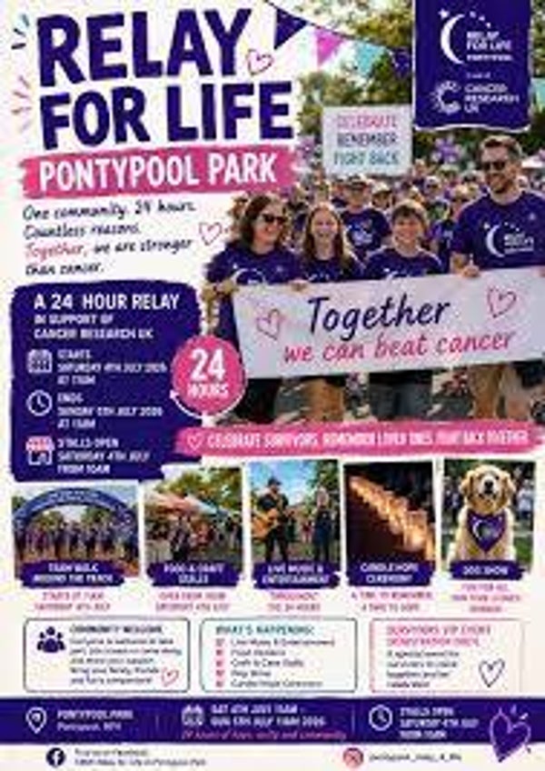 4th July 2026 – Pontypool Relay Afternoon