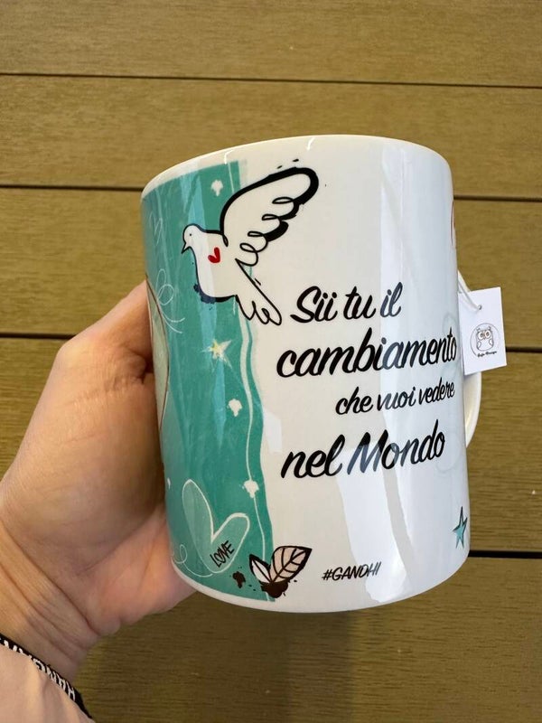 Tazza #gandhi