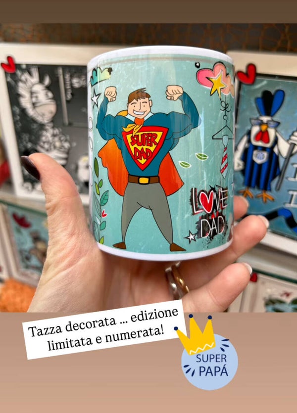 Tazza da collezione Super Papà