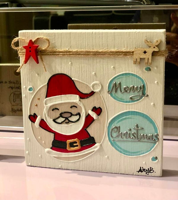 Quadretto dedica Natale cod. DNAT04