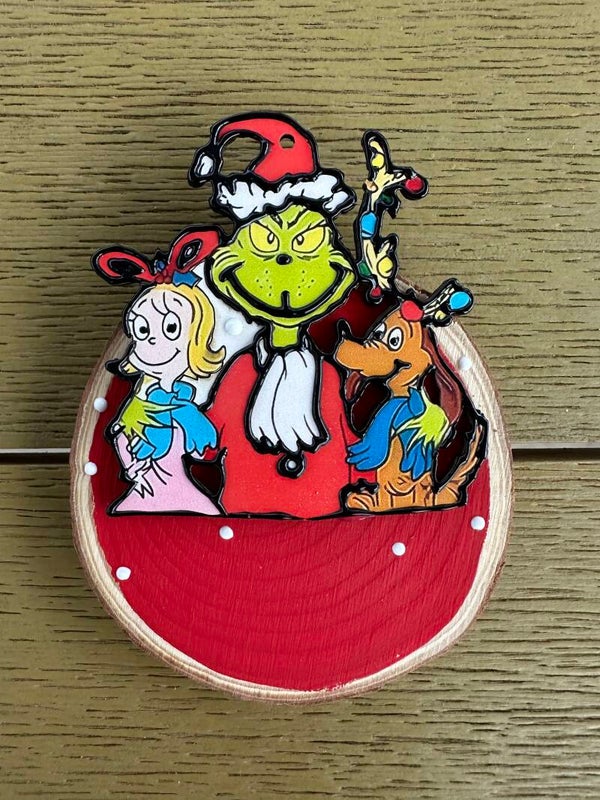 Grinch decorazione Natale DNAT13