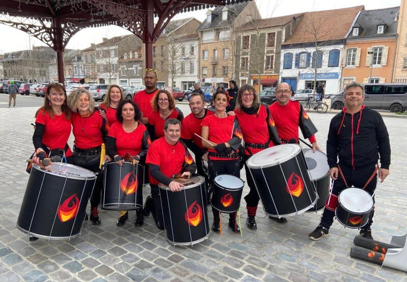 BAT'FOGO - Photo de groupe Batucada TARBES Caranval