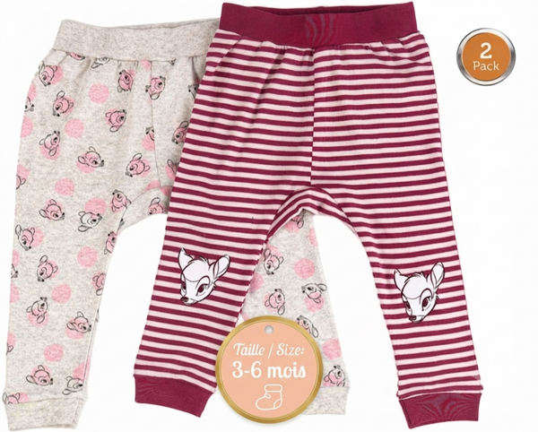 Lot de deux pantalons Disney neuf avec étiquettes.