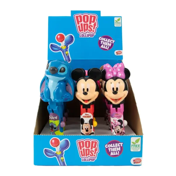 Sucette Minnie,Mickey ou Stitch.