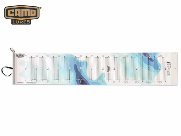 CAMO LURES FISCH-MASSBAND 145 CM X 30 CM MIT ANSCHLAG