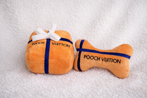 Pooch Vuitton set