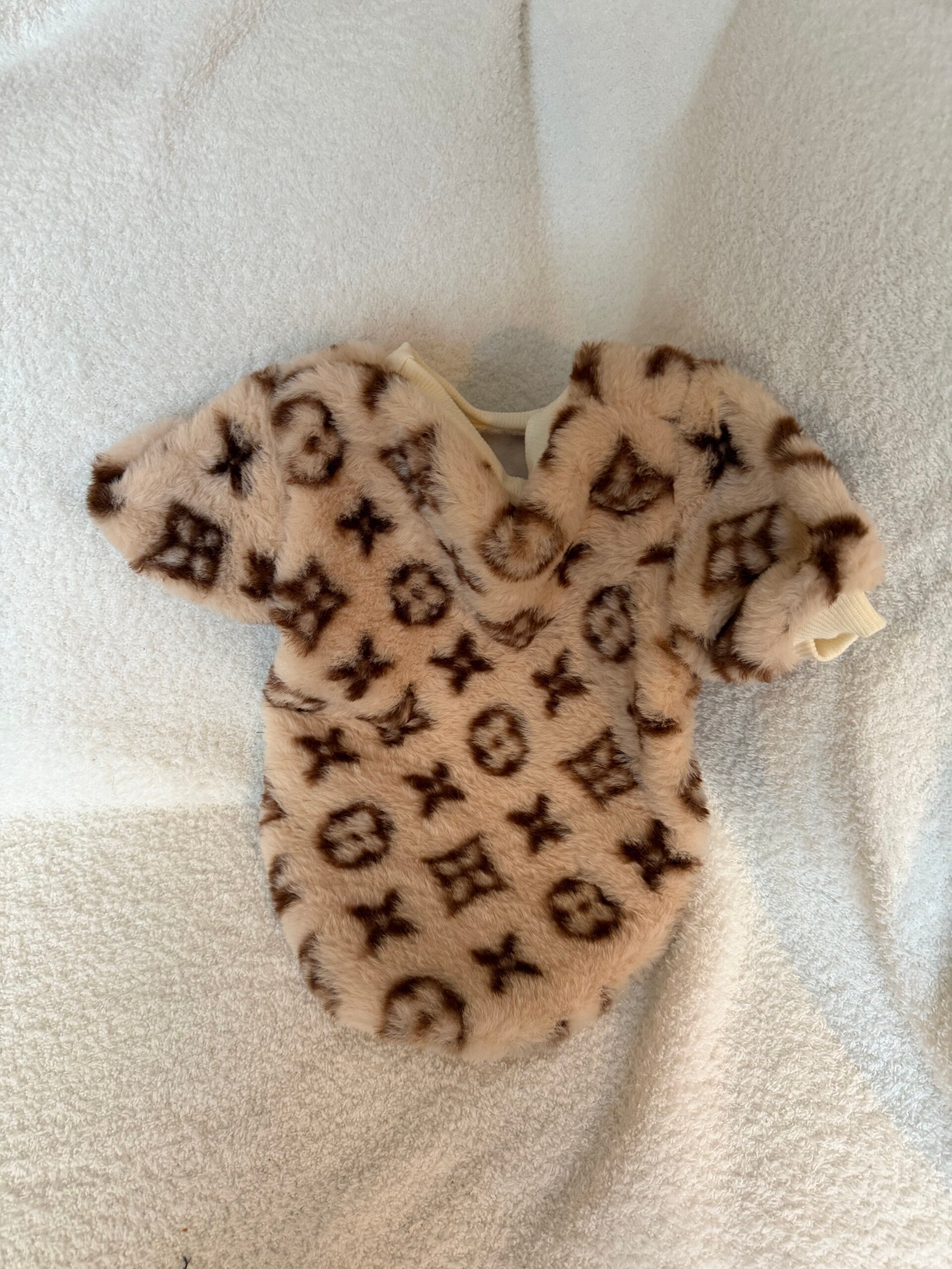 Teddy trui LV print