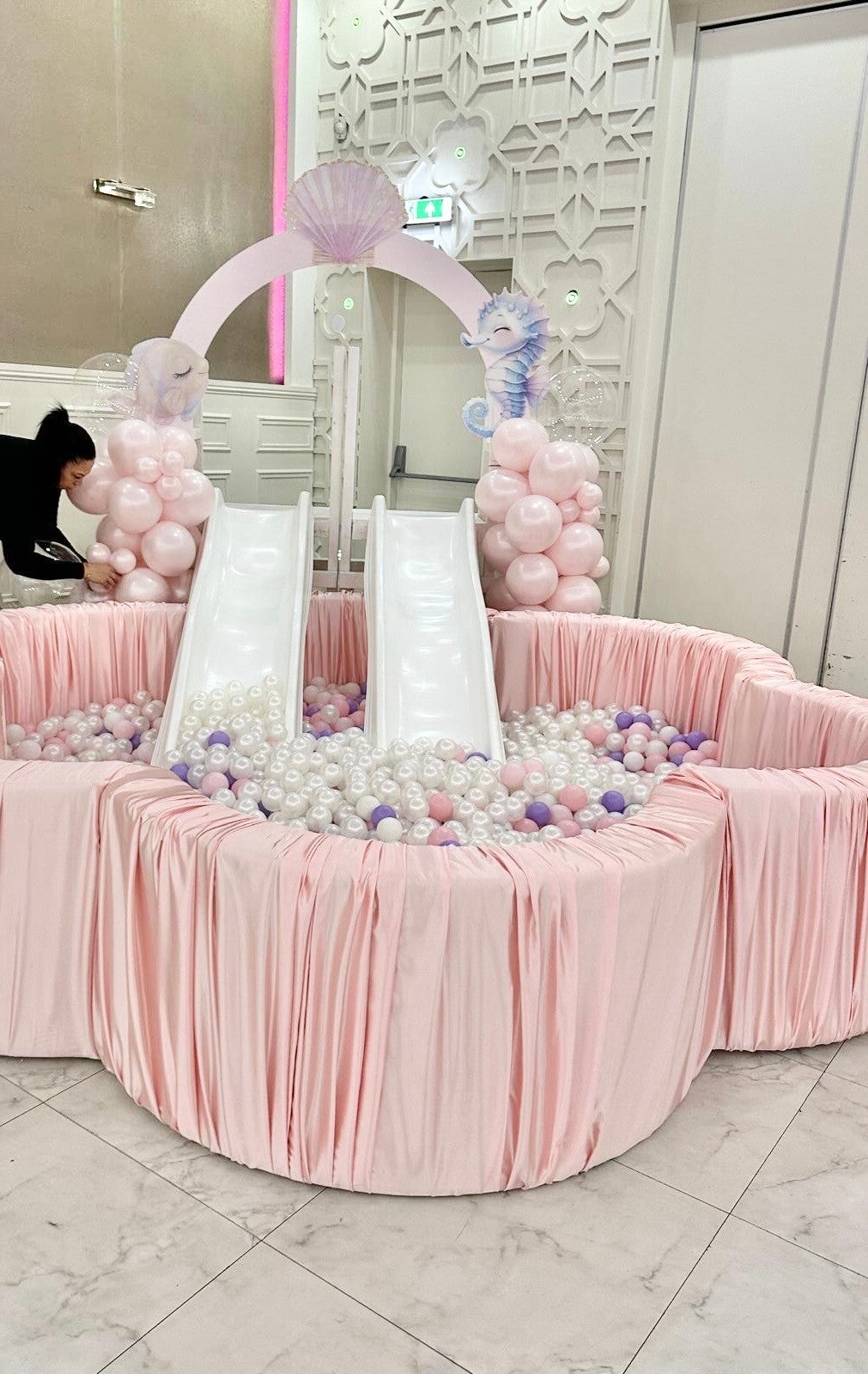 Gestoffeerde ballenbak/ luxe ballenbak