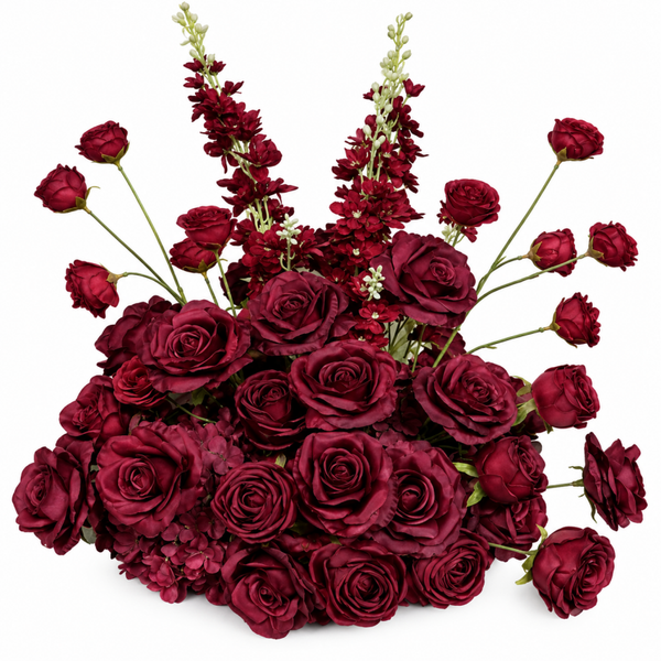 Burgundy bloem boeket/ centerpiece
