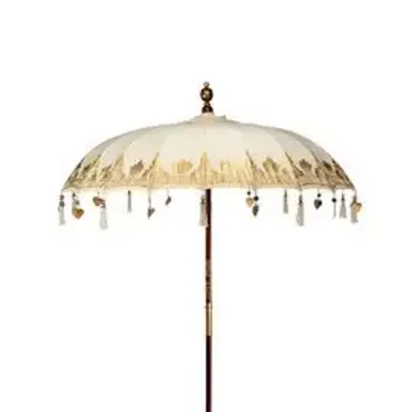 Prachtige authentieke look parasol