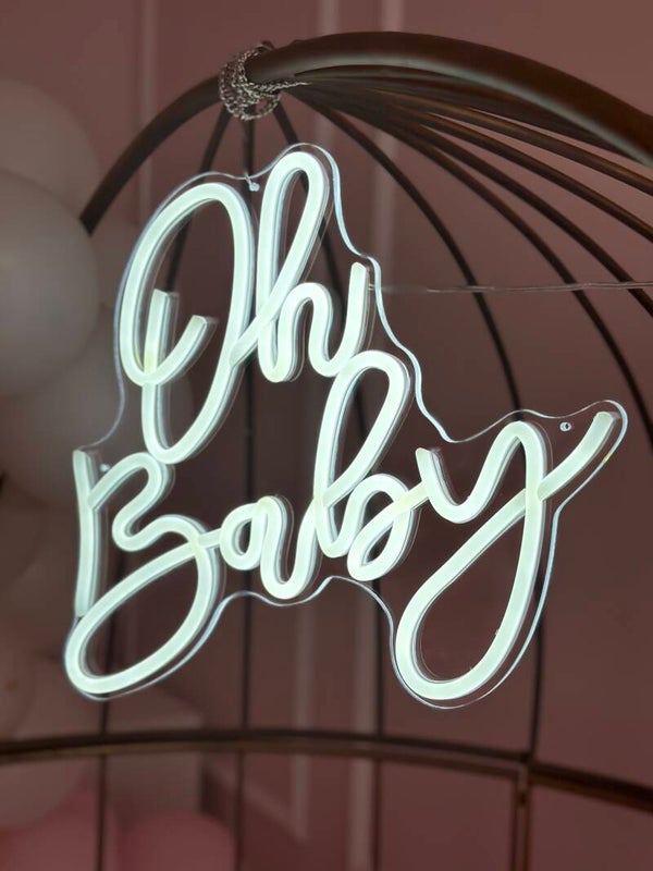 Oh Baby ( neon sign)