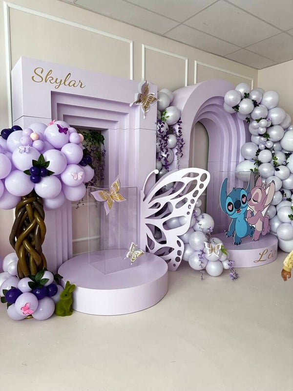 Vlinder hout 1 meter hoog