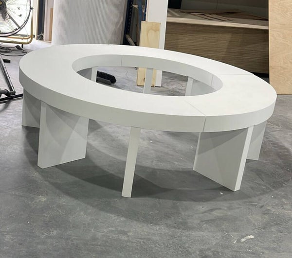 Kinder tafel rond ( ook als golvend)