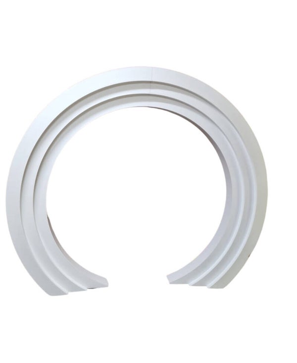 Ronde cirkel backdrop Amy