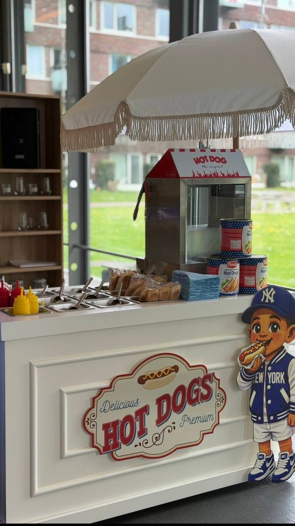 Hotdog kraam incl bar