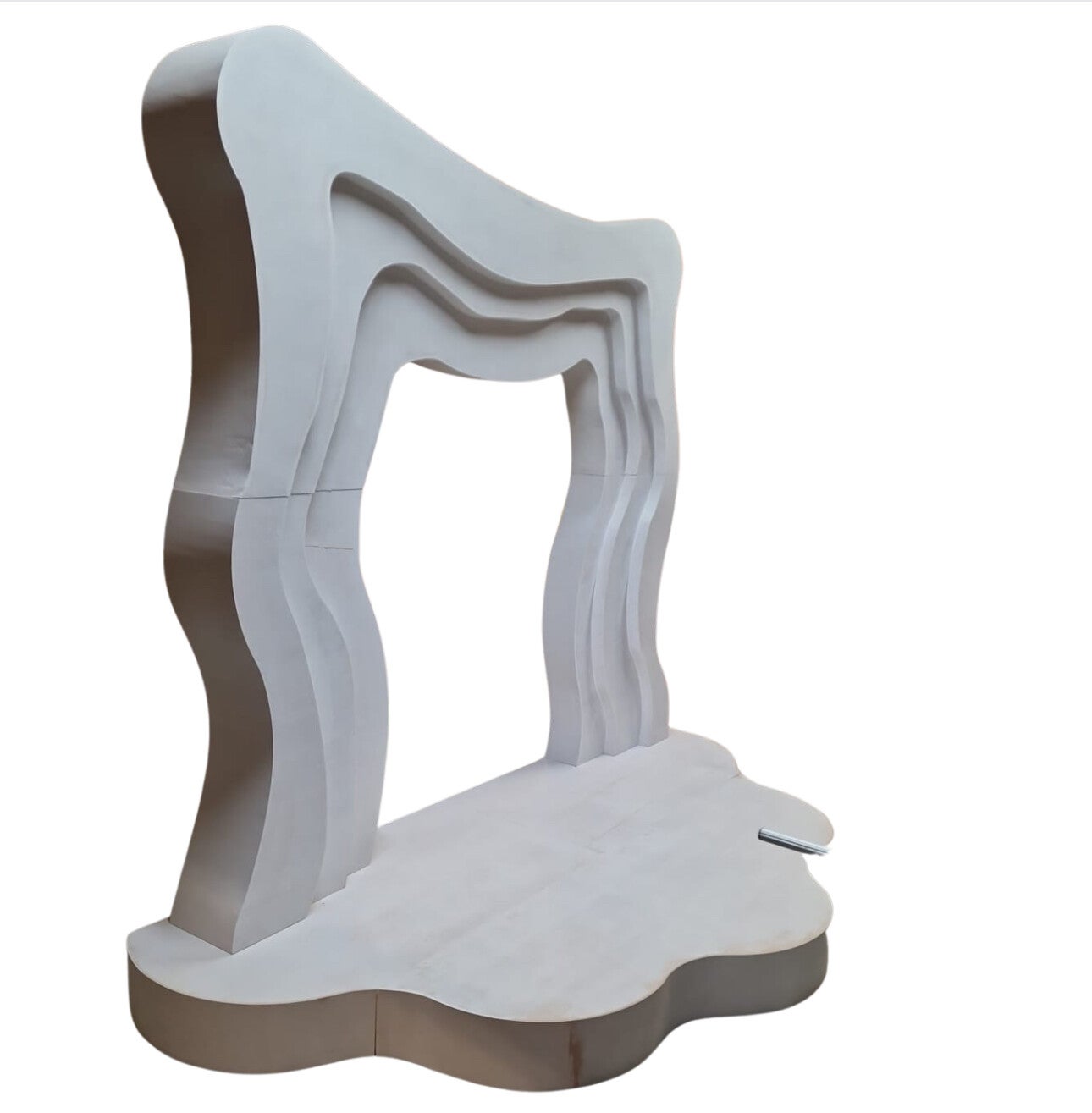 Wavey backdrop excl. podium