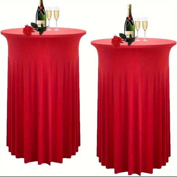 Rode sta tafelrokken