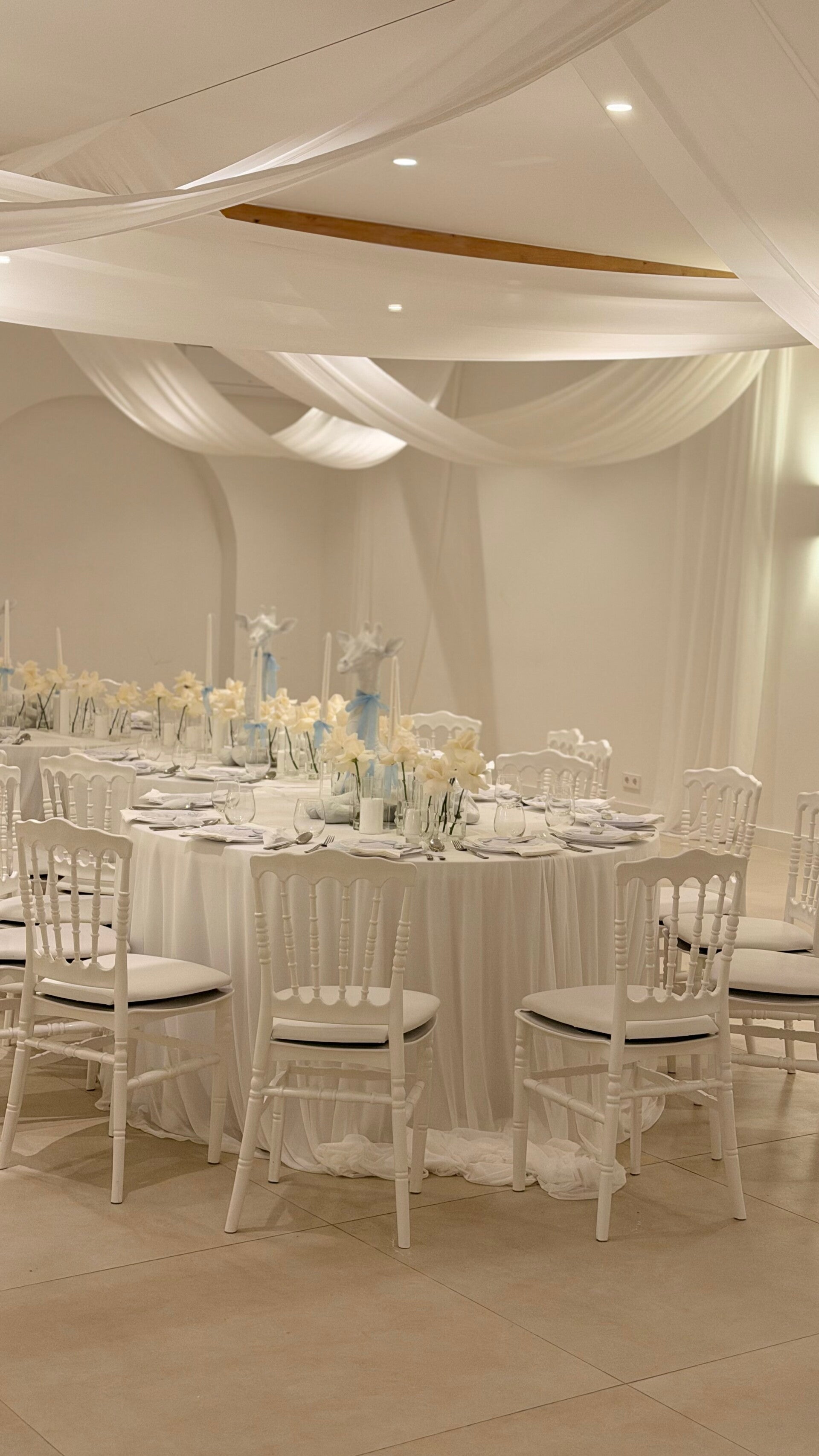 Drapering op lokatie