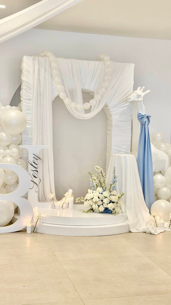 Podium 200cm breed 2 laags