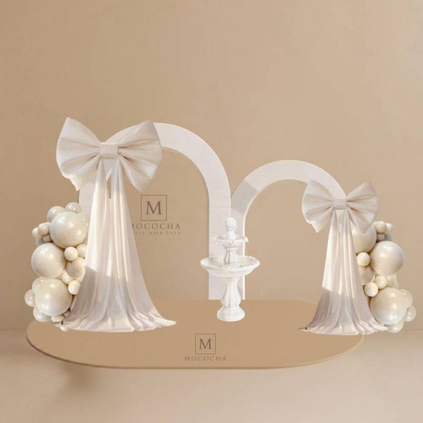 Medium backdrop setting