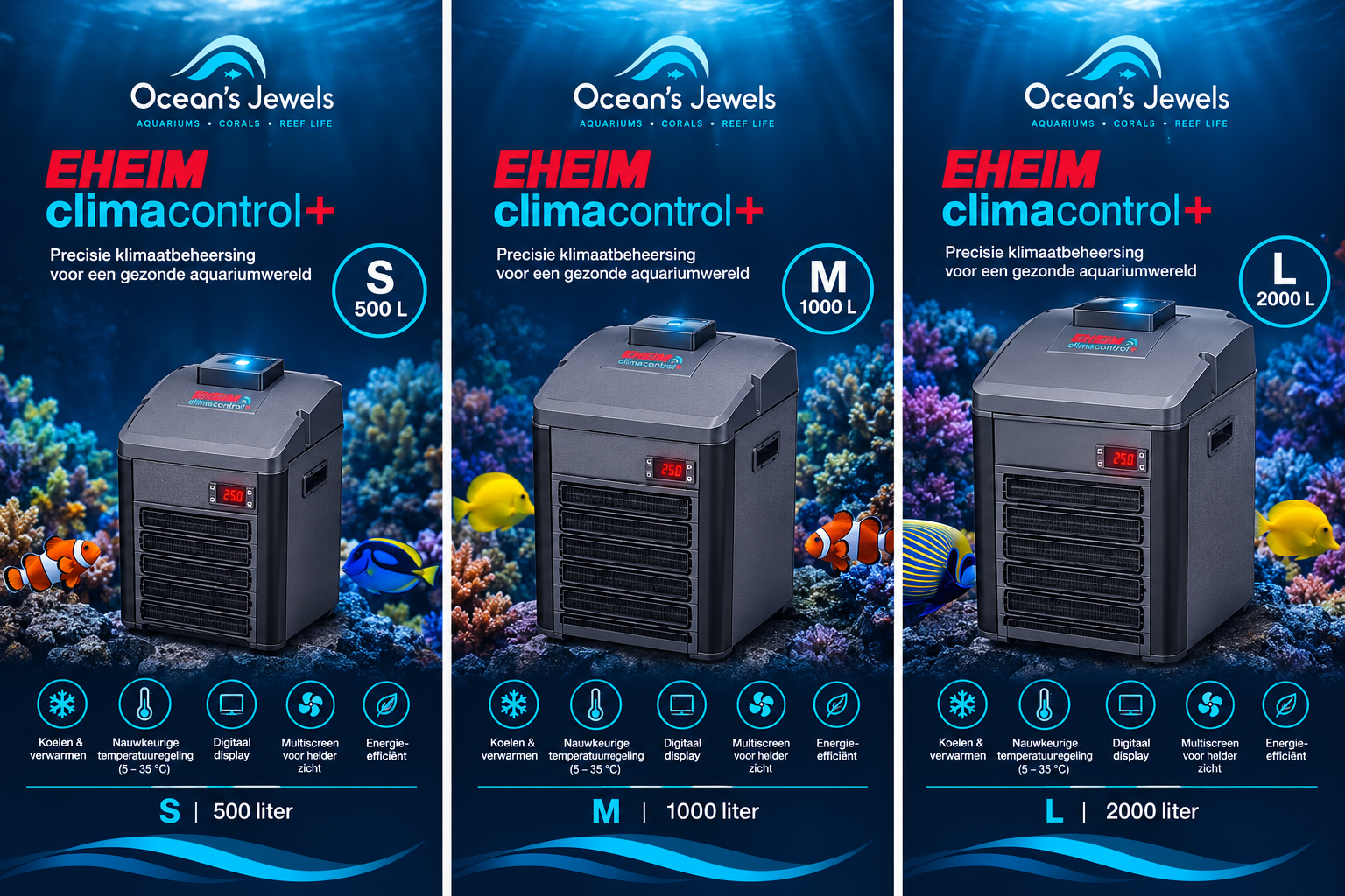 EHEIM climacontrol+ — perfecte temperatuur, gezond aquarium