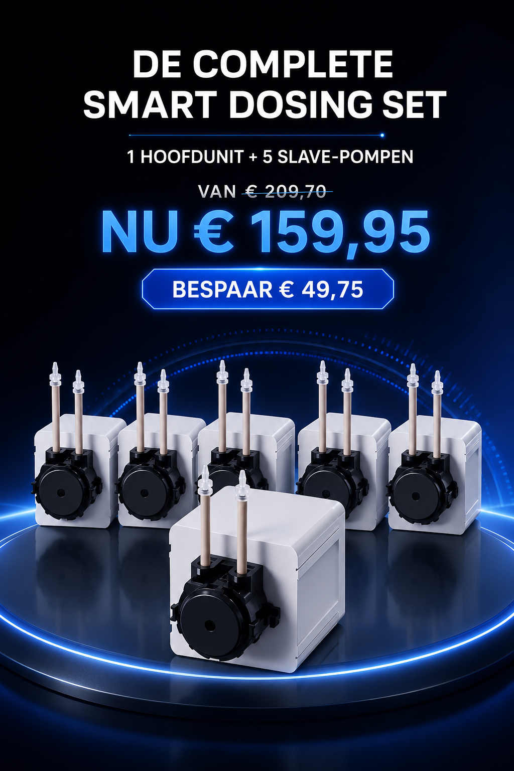 Kies de complete Smart Dosing Set en bespaar € 49,75