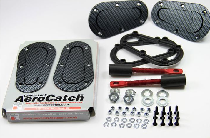 GRAYSTON - AERO CATCH CARBON MOTORKAPSLUITING