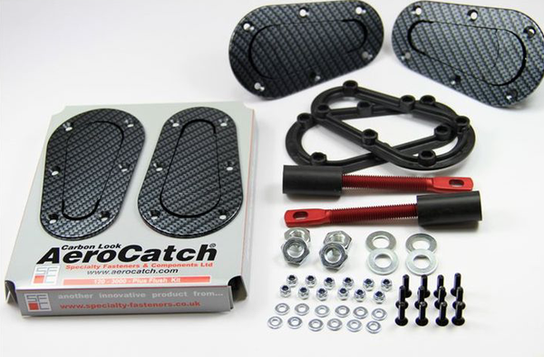 GRAYSTON - AERO CATCH CARBON MOTORKAPSLUITING