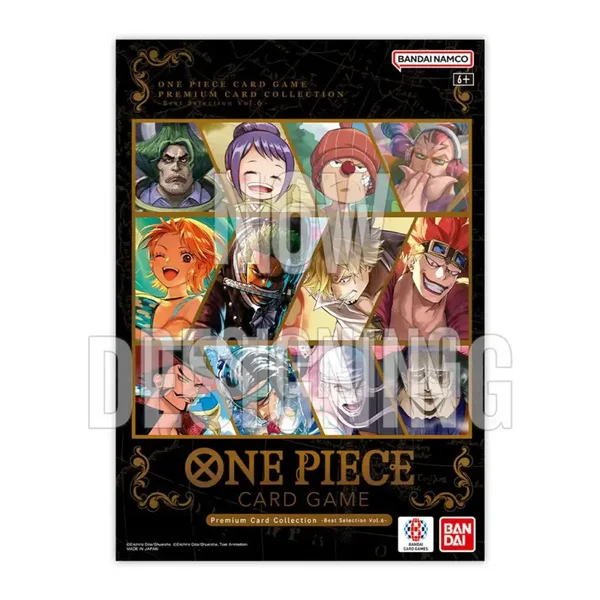 Best Selection Vol. 6 One Piece Card Game Card Collection
