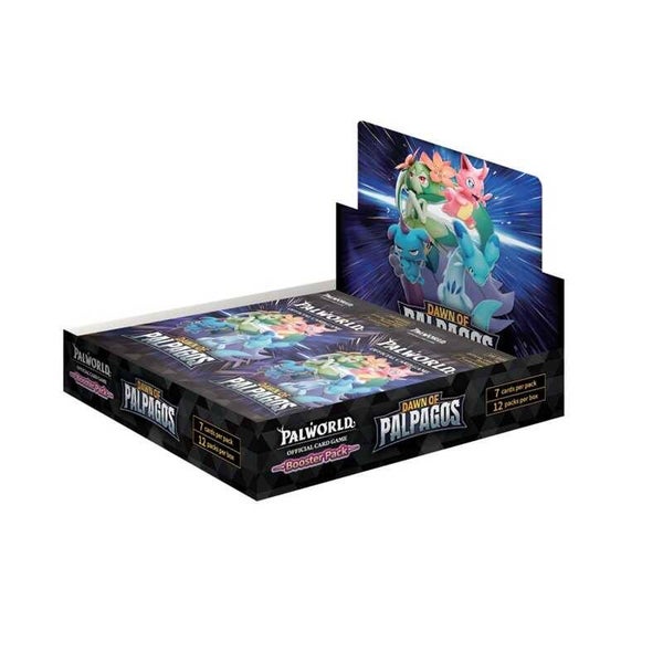 PALWORLD OFFICIAL CARD GAME – DAWN OF PALPAGOS BOOSTERBOX [BP01]