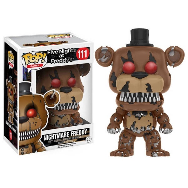 Nightmare Freddy 111 Funko Pop! Five Nights at Freddy’s FNAF