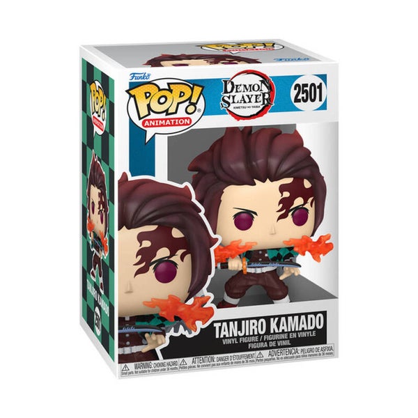 Funko Pop! Demon Slayer Tanjiro Kamado #2501 – Anime Vinyl Figure