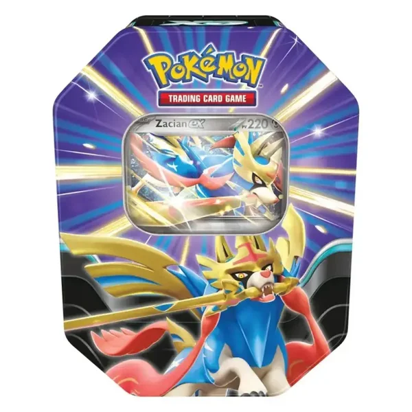 French Pokémon tin - Légendes Tranchantes : Zacian ex