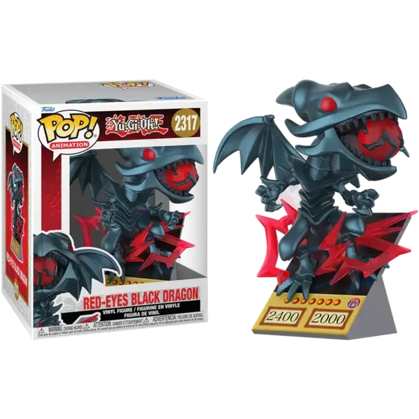 Funko Pop Yu-Gi-Oh! Red-Eyes Black Dragon #2317