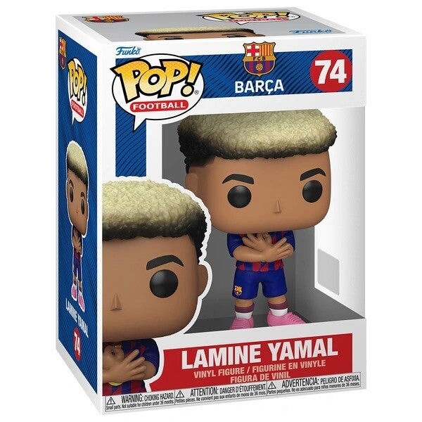 Funko Pop! Football FC Barcelona Lamine Yamal #74 Vinyl Figure