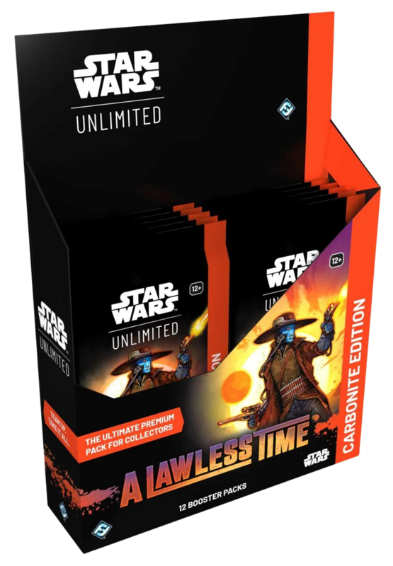 Star Wars Unlimited A Lawless Time Carbonite Booster Display Box Sealed 12 Packs