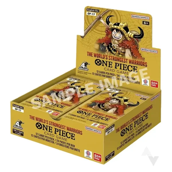One Piece Card Game OP-17: The World’s Strongest Warriors – Booster Box | 4th anniversary