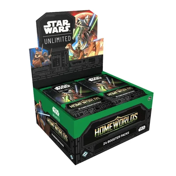 Star Wars Unlimited Homeworlds Booster Box – 24 Packs | Sealed TCG Display