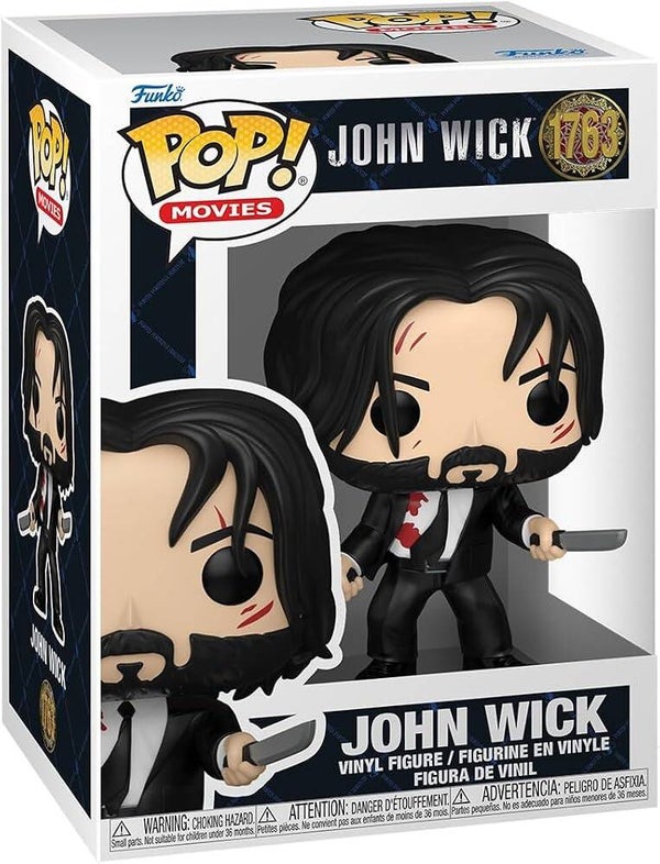 Funko Pop! Movies John Wick #1763 Vinyl Figure 2025